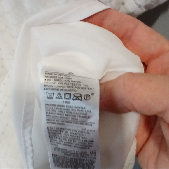 Old Navy Milkmaid Cottagecore Top Womens Size 2X Romantic Fairy - Picture 5 of 6